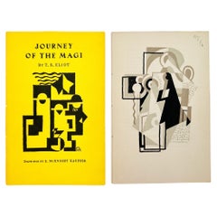 Journey of the Magi by T. S. Eliot, with drawings by E. McKnight Kauffer