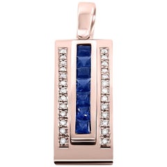 Journey Pendant, Your Grace, Rose Gold with Sapphire Insert