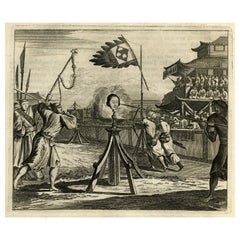 Tournoi de jouet au Japon, organisé en l'honneur de Toyotomi Hideyoshi à Jurazu, 1669