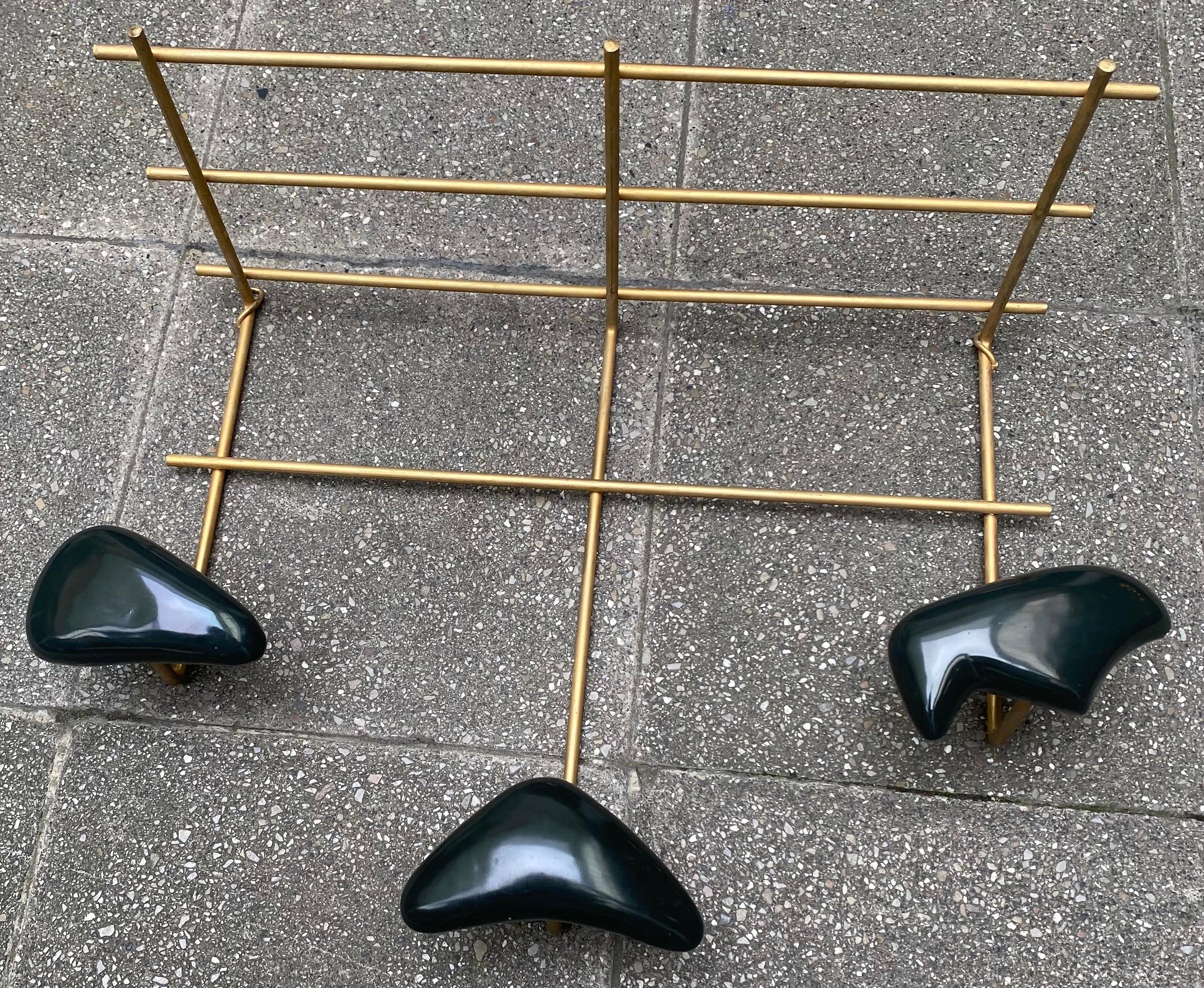 French Jouve, Coat Rack Georges Jouve '1910-1964' for Marcel Asselbur '1910-1964' For Sale