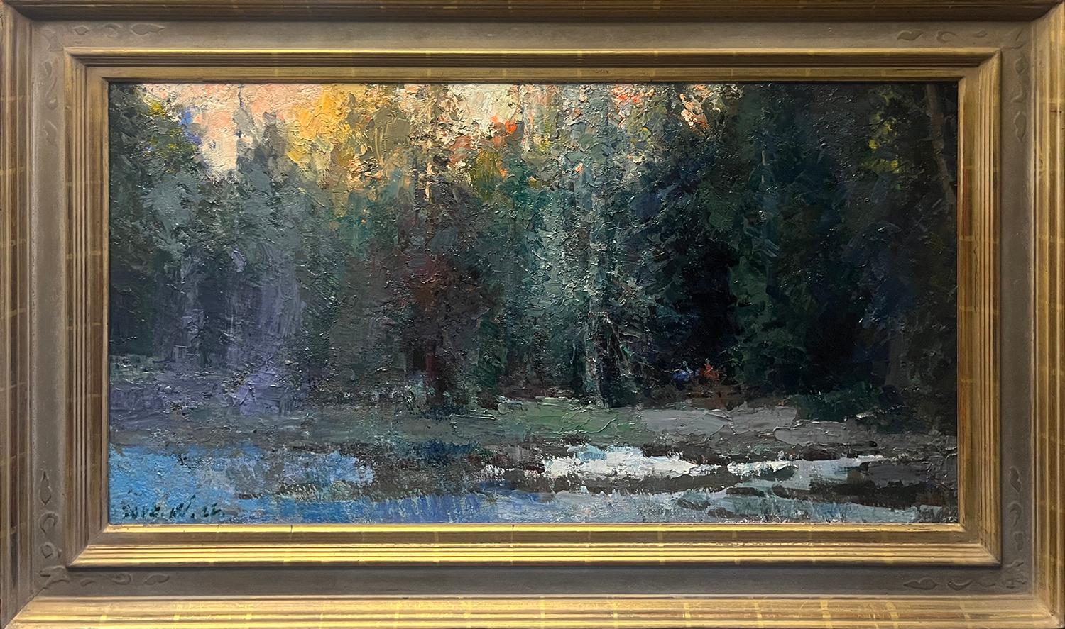 Inizio primavera, foresta nazionale di Sequoia - Painting di Jove Wang