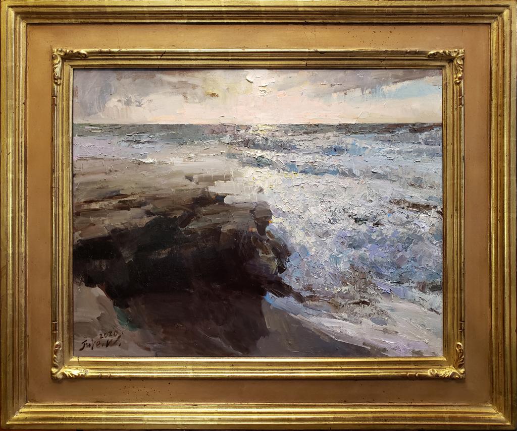 Alba di Malibu - Painting di Jove Wang