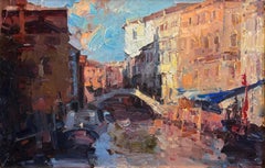 Coucher de soleil à Venise