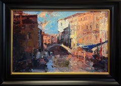 Coucher de soleil à Venise