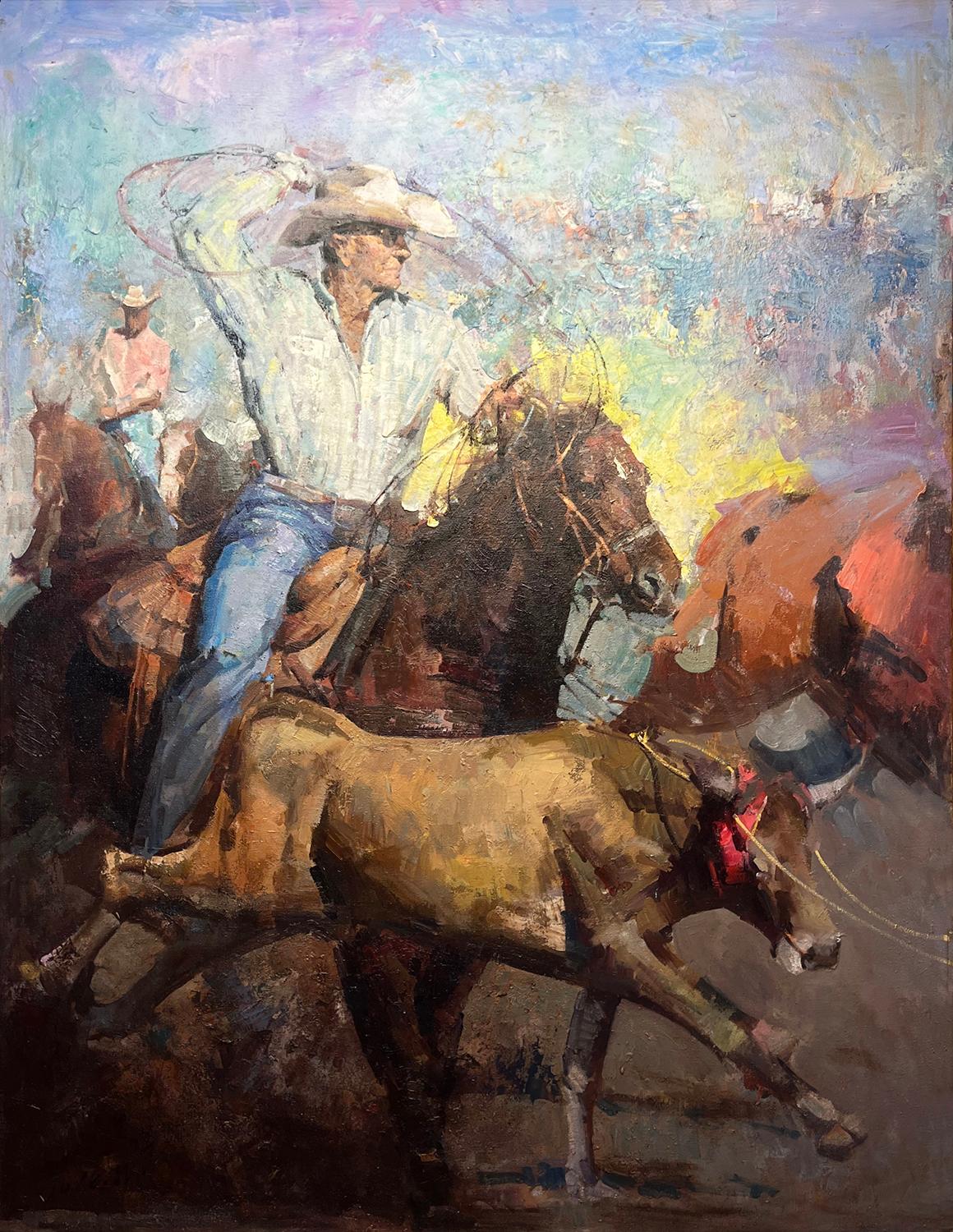 El Rodeo - Painting de Jove Wang