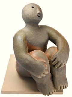Sitting Figure with Knees Up