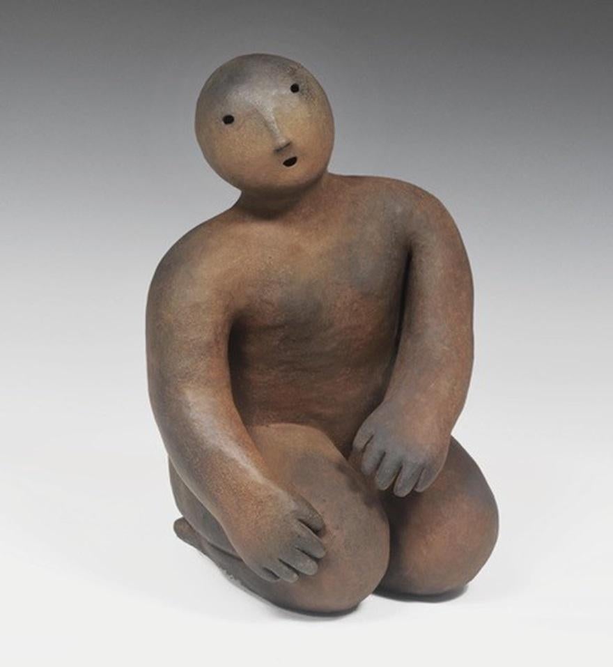 Figurative Sculpture de Joy Brown - Arrodillador