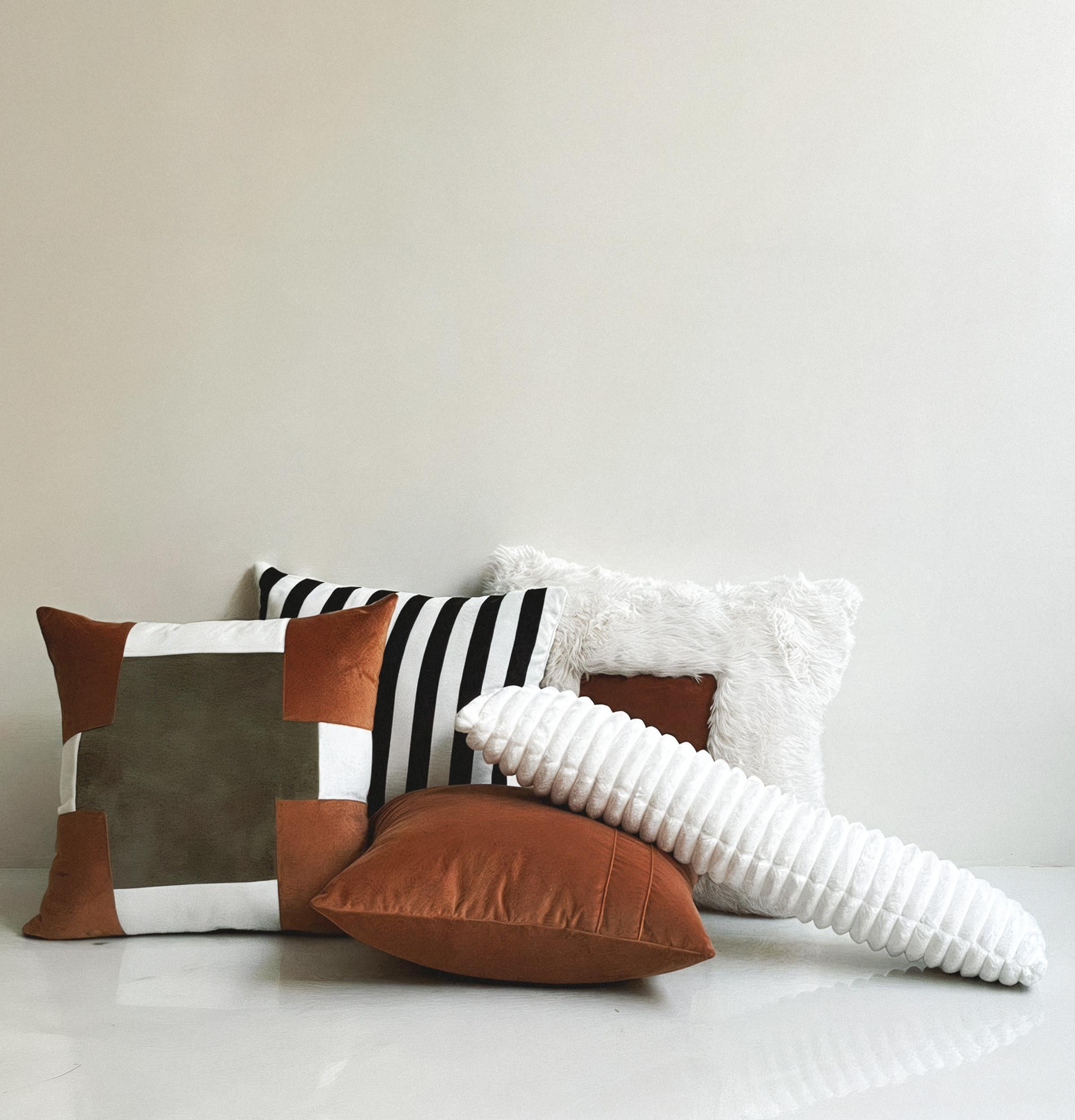 Turco Cuscino Joy Tile Velvet di Hermhaus in vendita