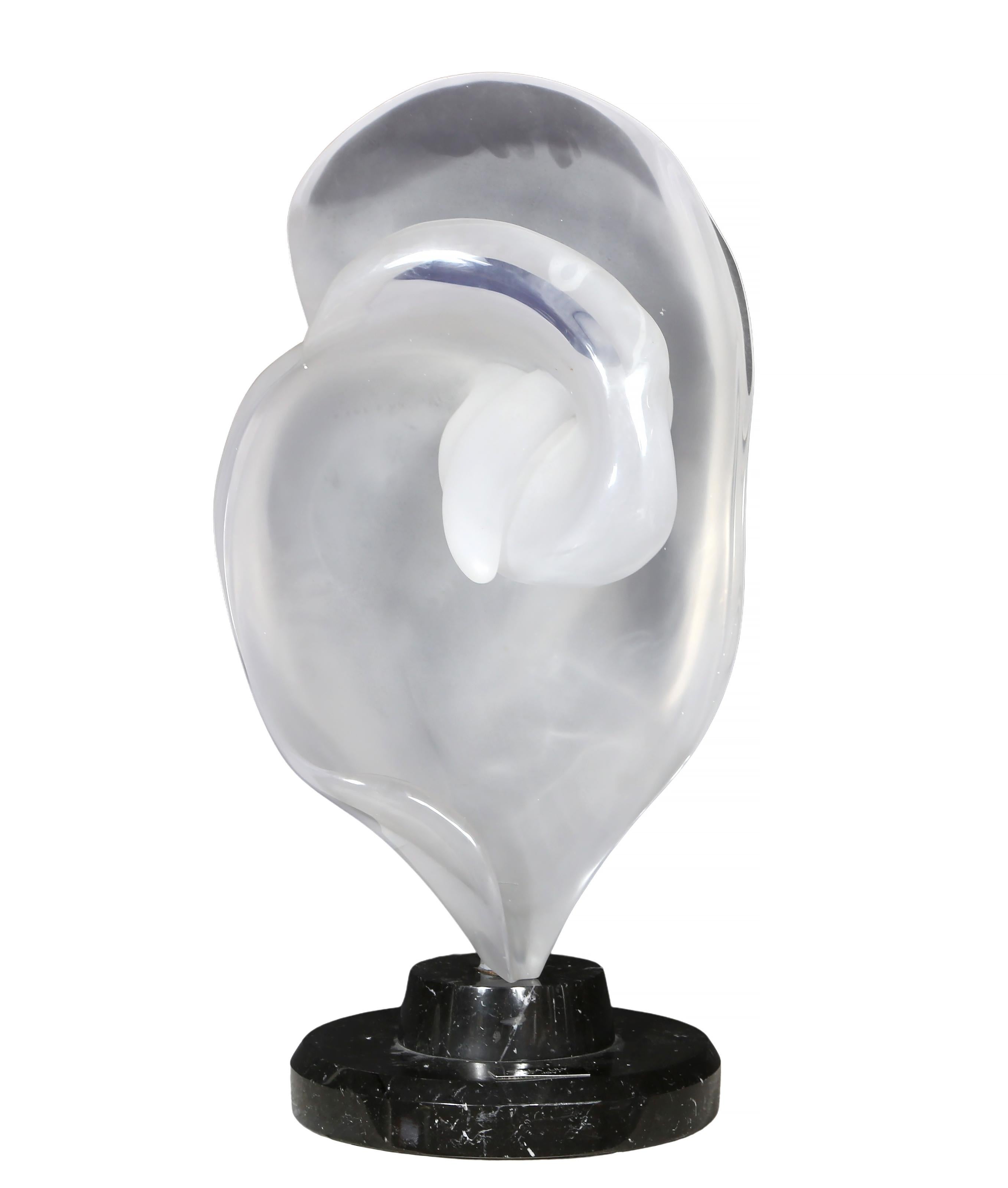 Calla Lily
Joy Taylor, Canadian
Date: 1989
Cast Epoxy Resin sculpture, signature, date and numbering inscribed on base
Edition of 1/25
Size: 25 x 15 x 11 in. (63.5 x 38.1 x 27.94 cm)
Frame Size: BASE SIZE: 11.5 x 11.5 x 4.5 inches