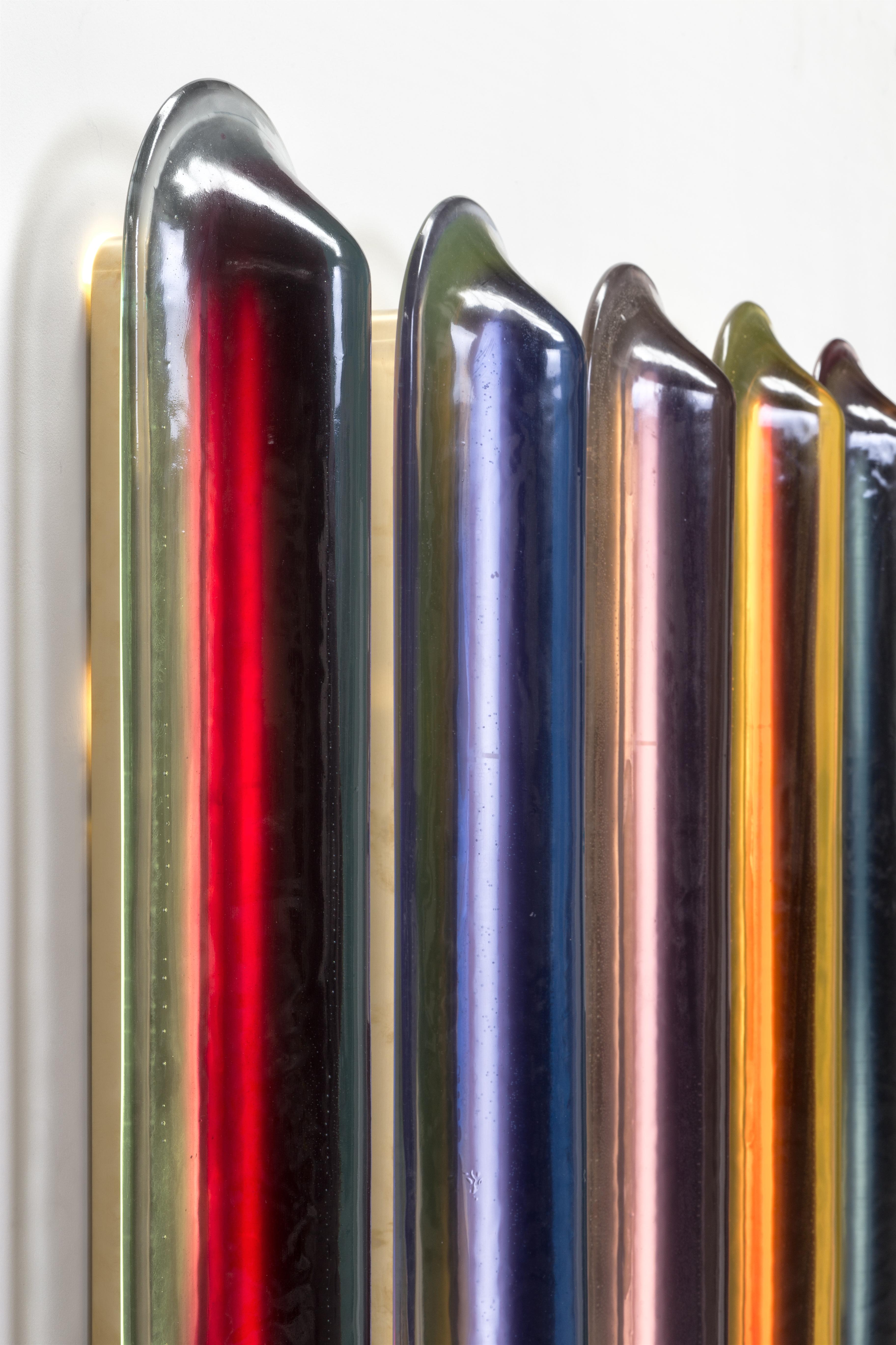 Italian Joy Wall Lamps Big by Draga&Aurel Resin, 21st Century For Sale