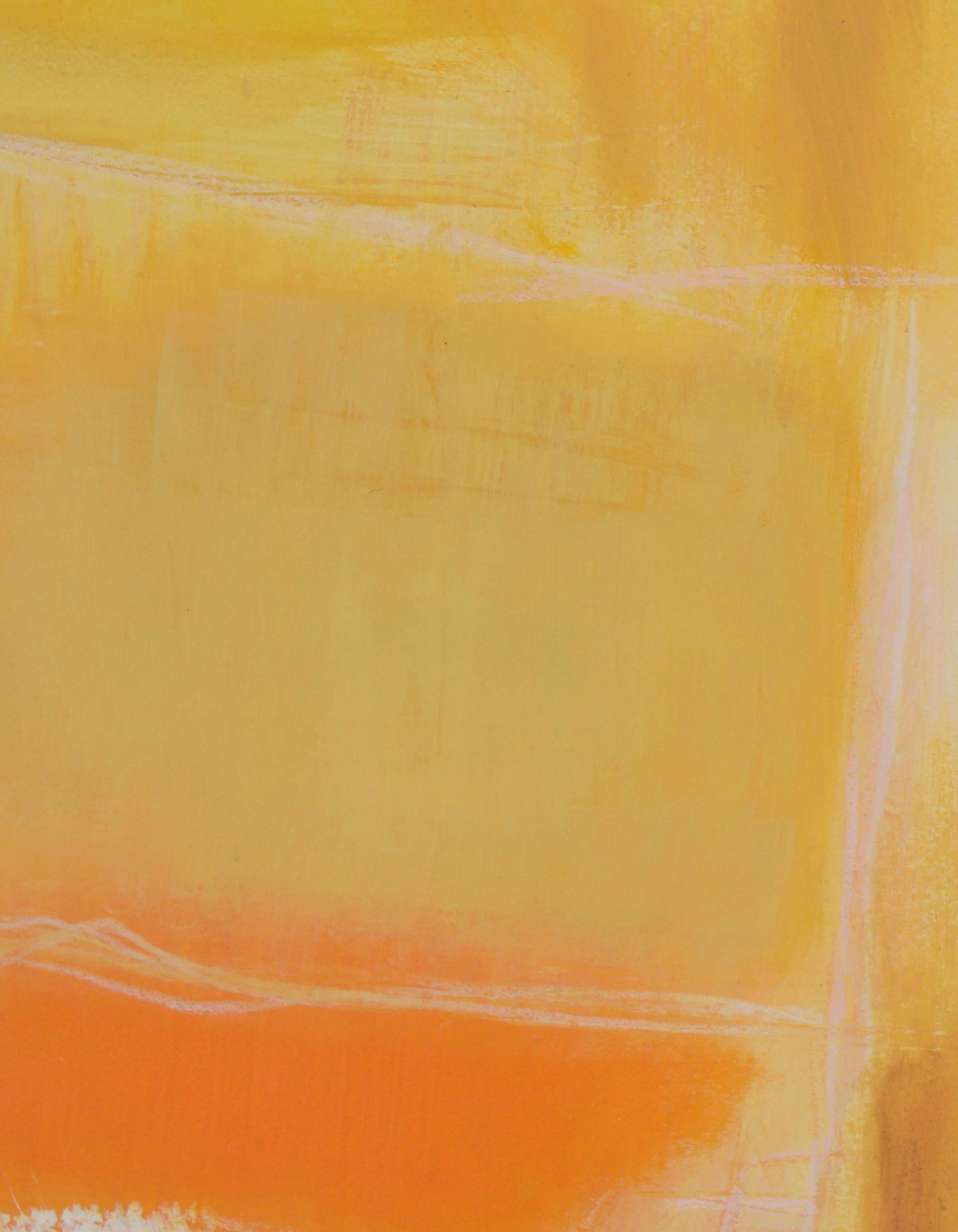 „Arising“ – Abstrakter Fauvismus – Stil von Rothko in Acryl auf Papier von Joy Willow im Angebot 2