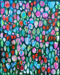 Caminata en vaqueros, Pintura abstracta