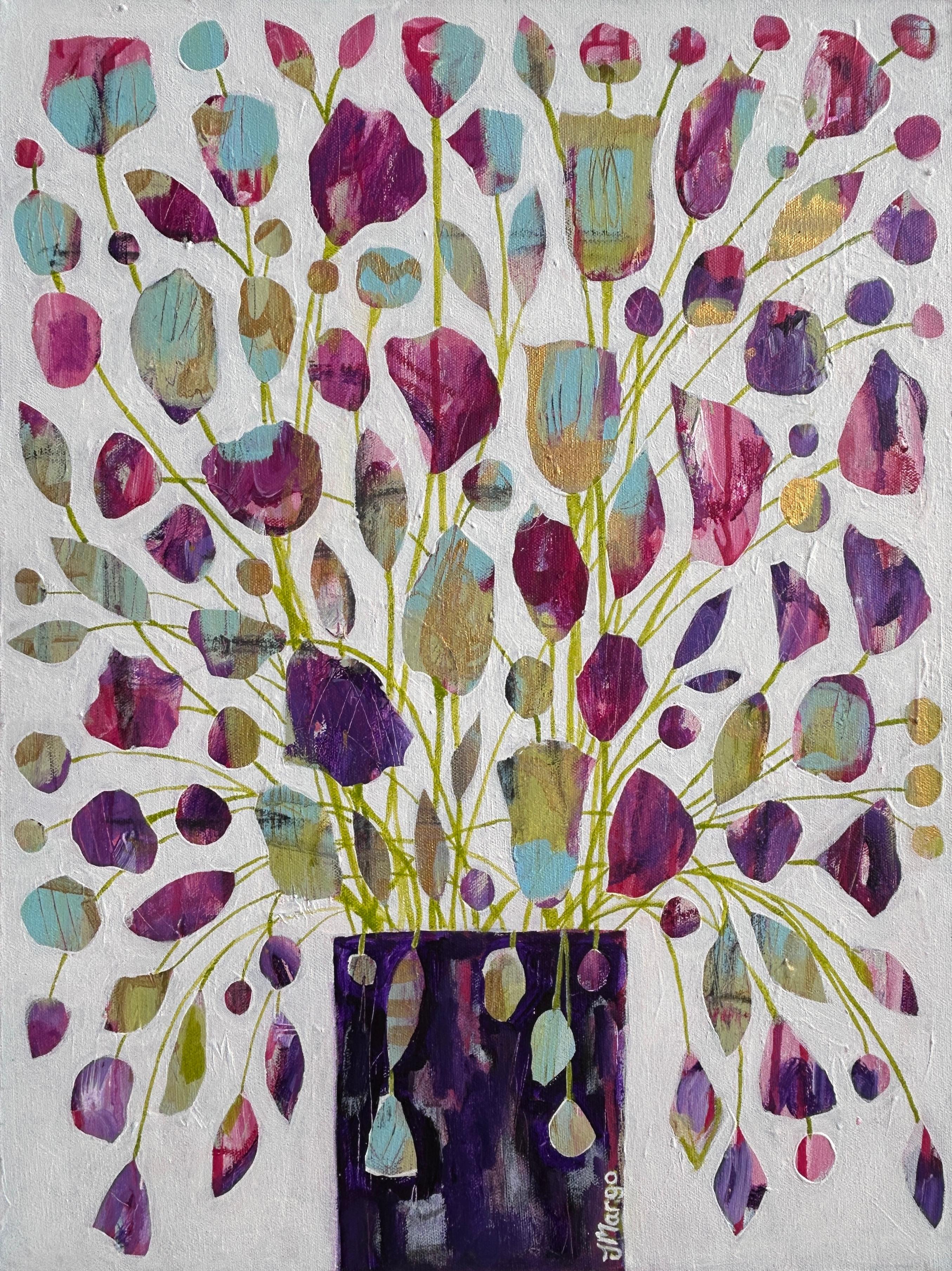 Still-Life Painting di Joyanna Margo - Casa sulla spiaggia, dipinto originale