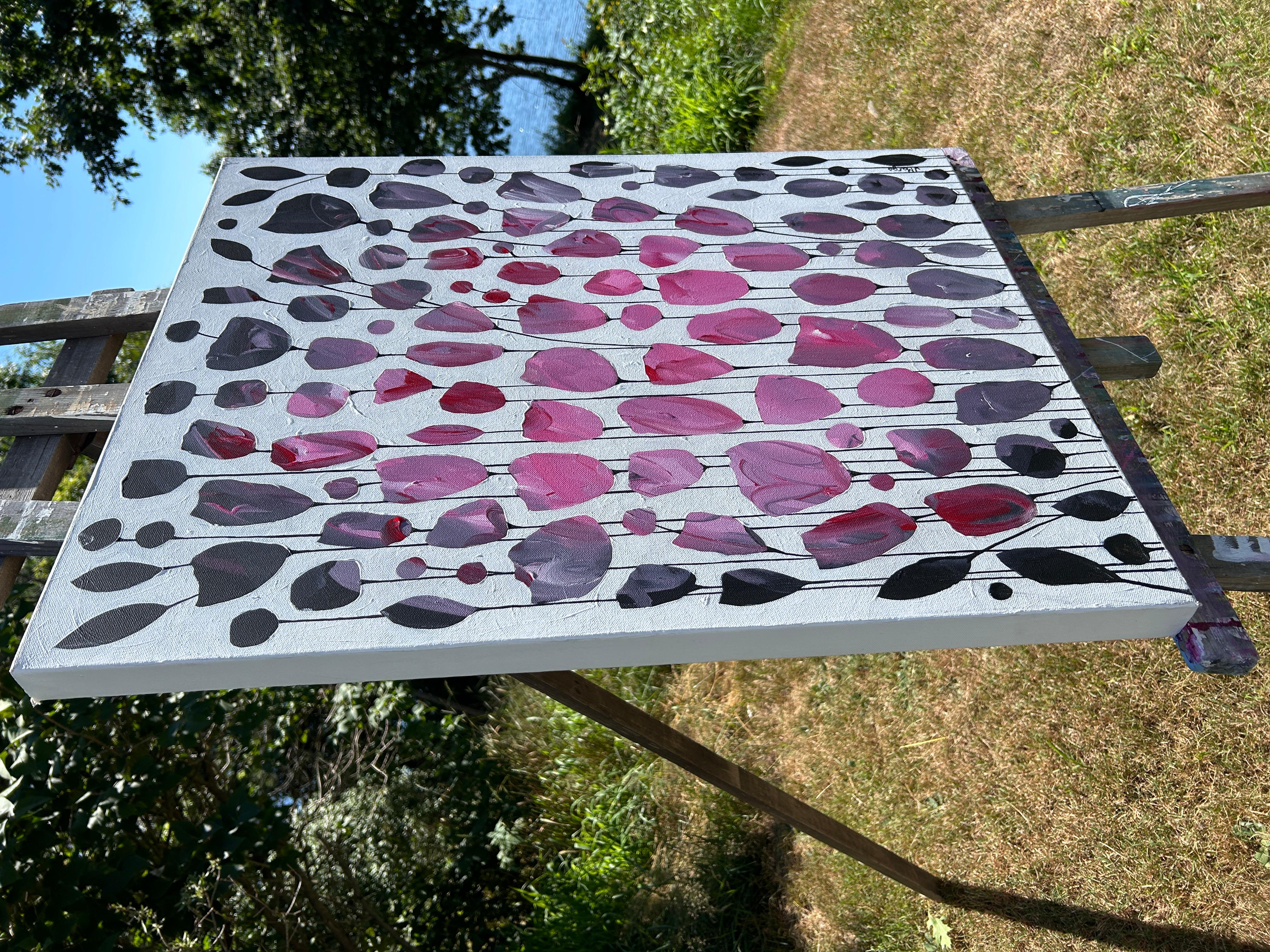 Castello incantato, dipinto originale - Painting di Joyanna Margo