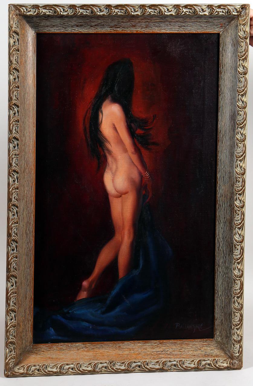 Standing Nude - Painting by Joyce Ballantyne