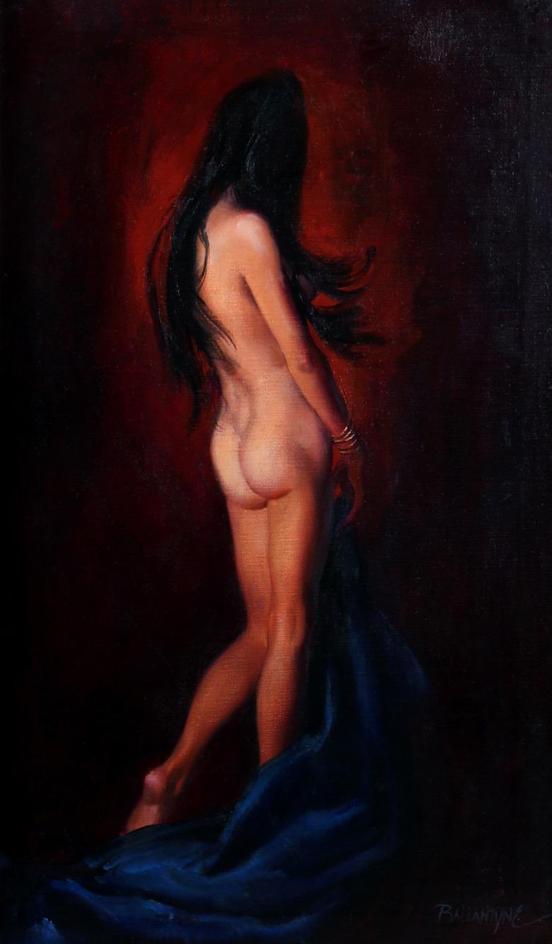Joyce Ballantyne Nude Painting - Standing Nude