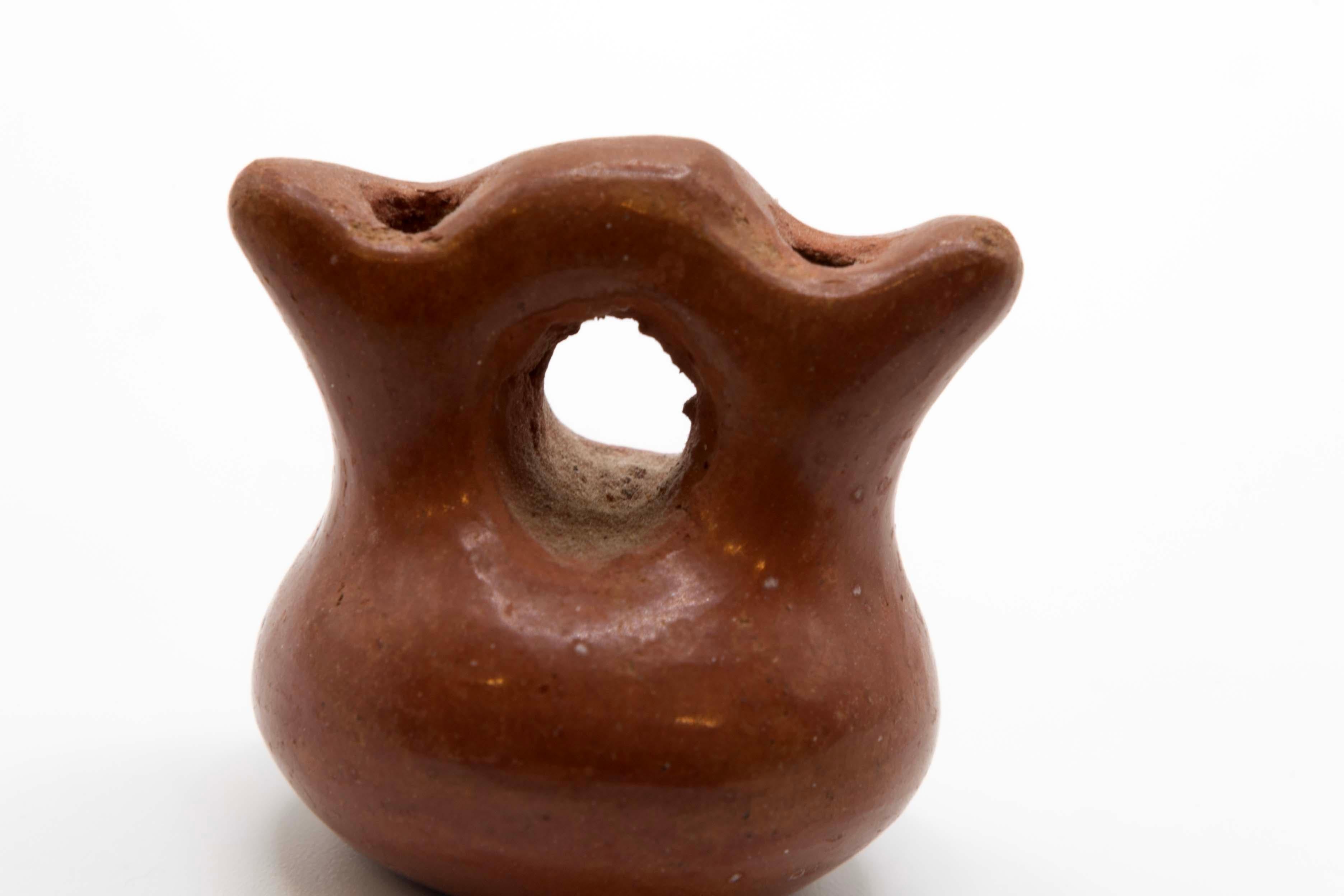 Joyce Leno Acoma Pueblo New Mexico Earthenware Pottery w/ Jeanette Teba Vessels 4