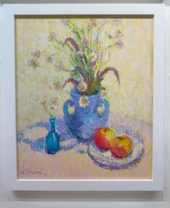 Joyce Norwood, "Arrangement for Spring" 24x20 Floral Bouquet Oil Painting