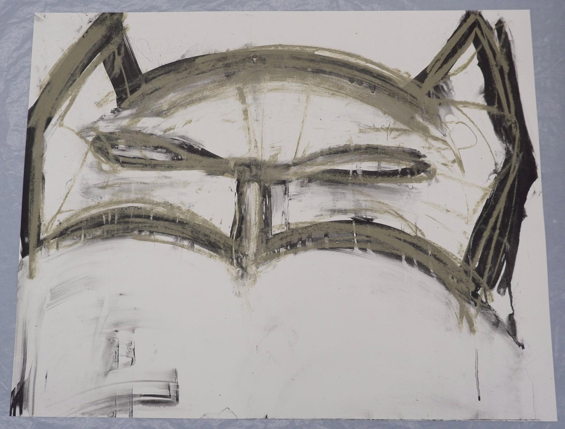 Margate Batman, 2019 – Print von Joyce Pensato