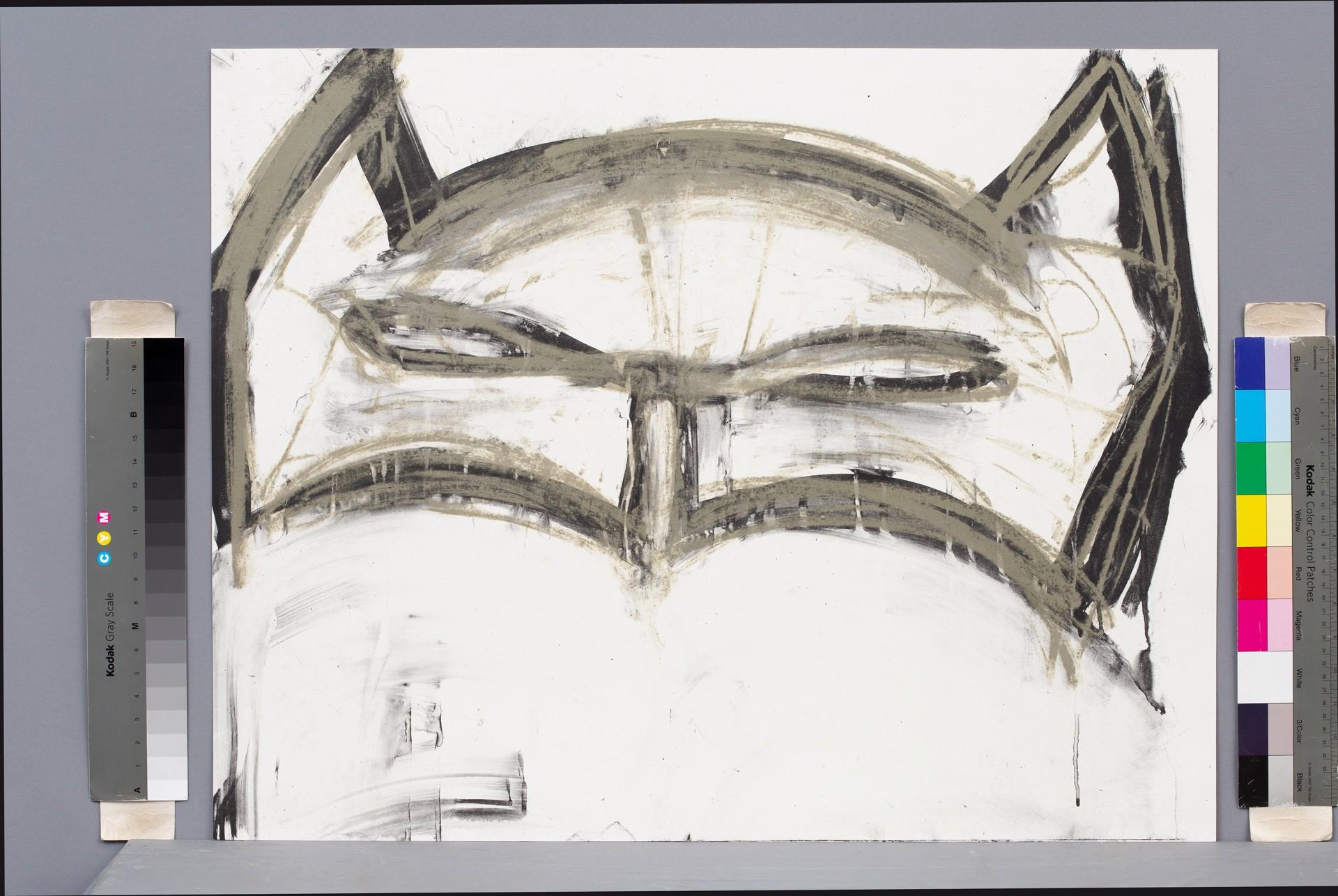 <p>Joyce Pensato (1941-2019)</p>
<p>Batman von Margate (2019)</p>
<p>Auflage 50/125</p>
<p>Lithografien in zwei Farben</p>
<p>Signiert und datiert vom Künstler in Tinte auf dem auf der Rückseite angebrachten Label des Herausgebers</p>
<p>76cm x