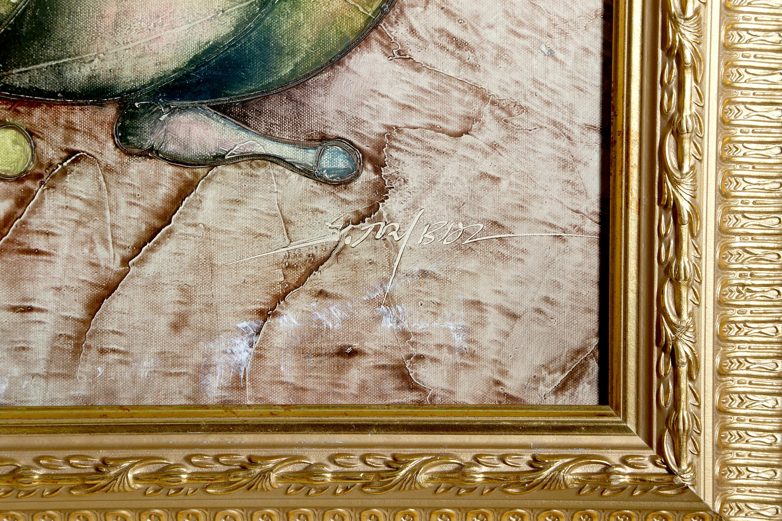 Jinetes, pintura al óleo de Joyce Roybal en venta 2