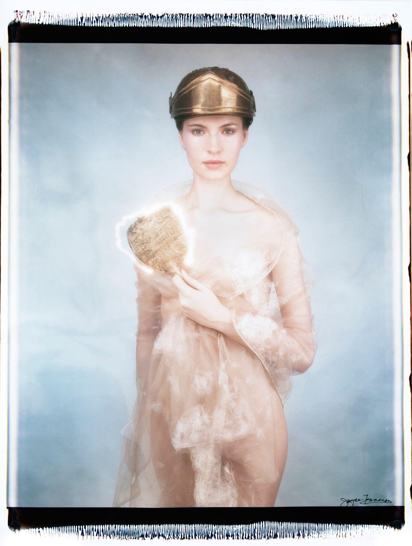 Joyce Tenneson Color Photograph - Warrior and Mirror