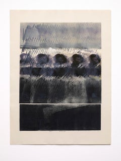 Joyce T. Nagel Monoprint "Storm" Signed and Dated