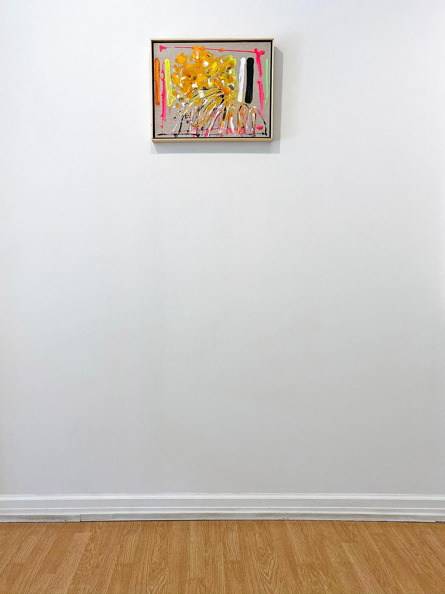 Abstract oil painting, Joyce Weinstein, Ancramdale Autumn 1