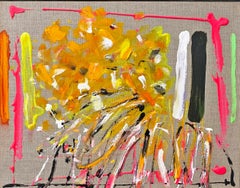 Abstract oil painting, Joyce Weinstein, Ancramdale Autumn