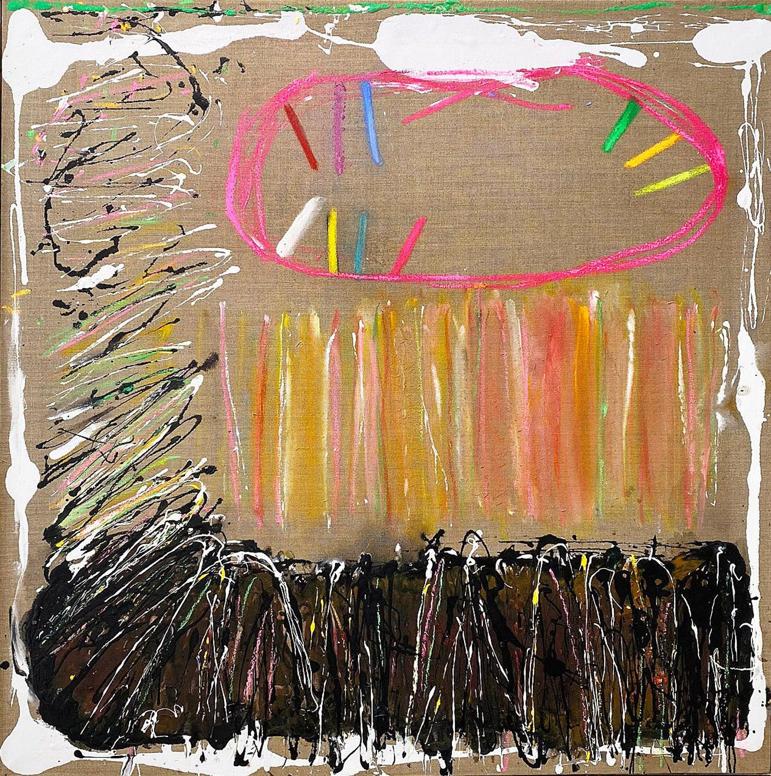 Joyce Weinstein Abstract Oil Painting Joyce Weinstein Country