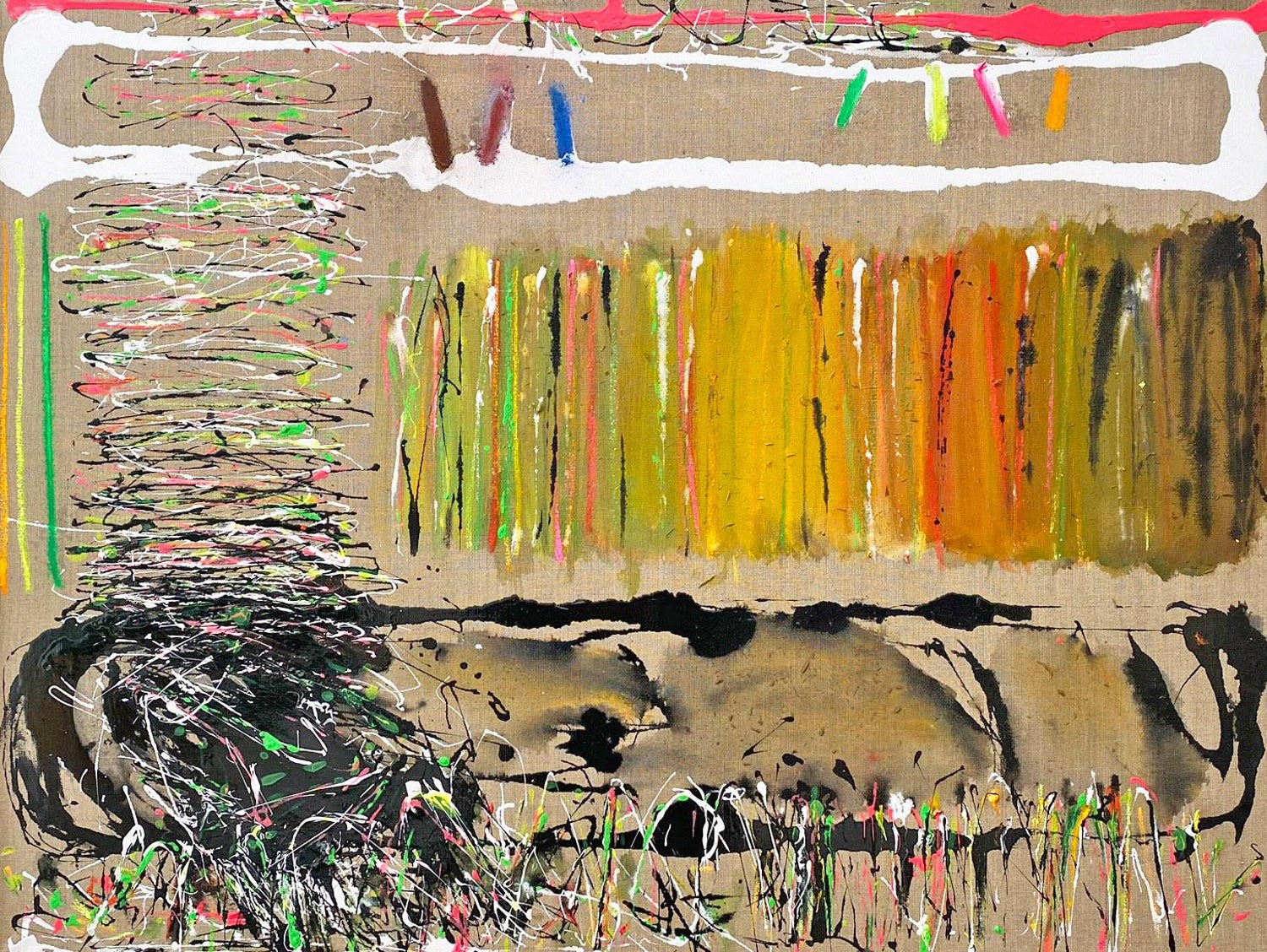 Joyce Weinstein Abstract Oil Painting Joyce Weinstein January