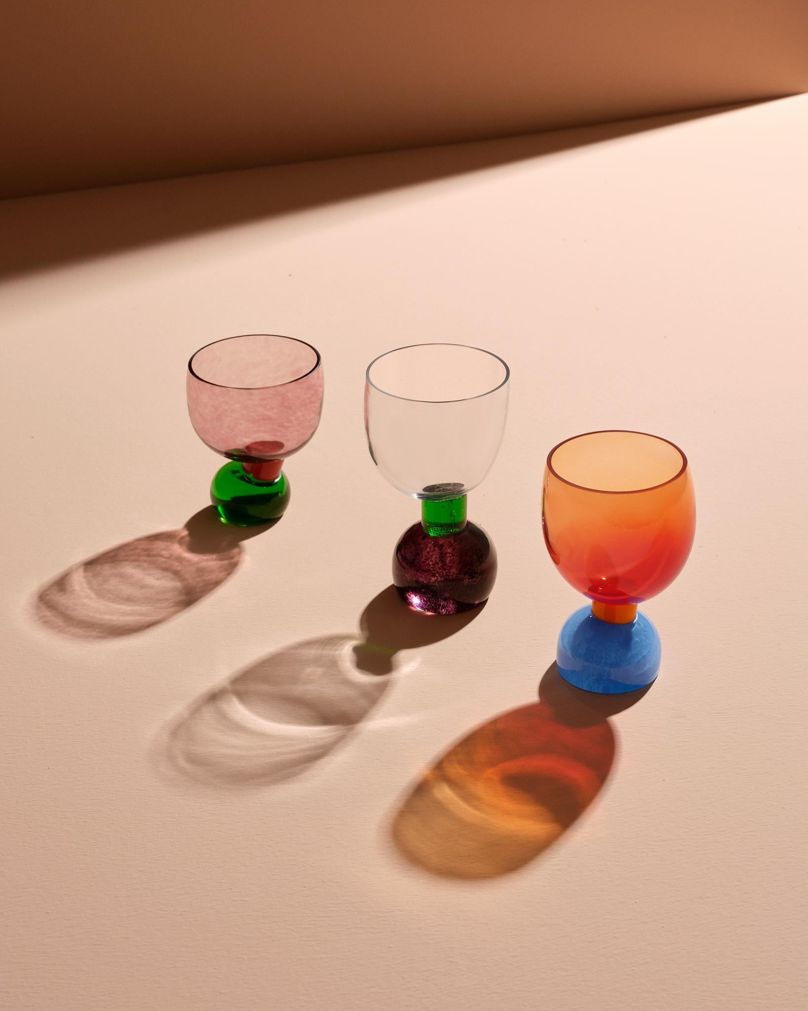 Joyful Glassware In New Condition For Sale In Portland, OR