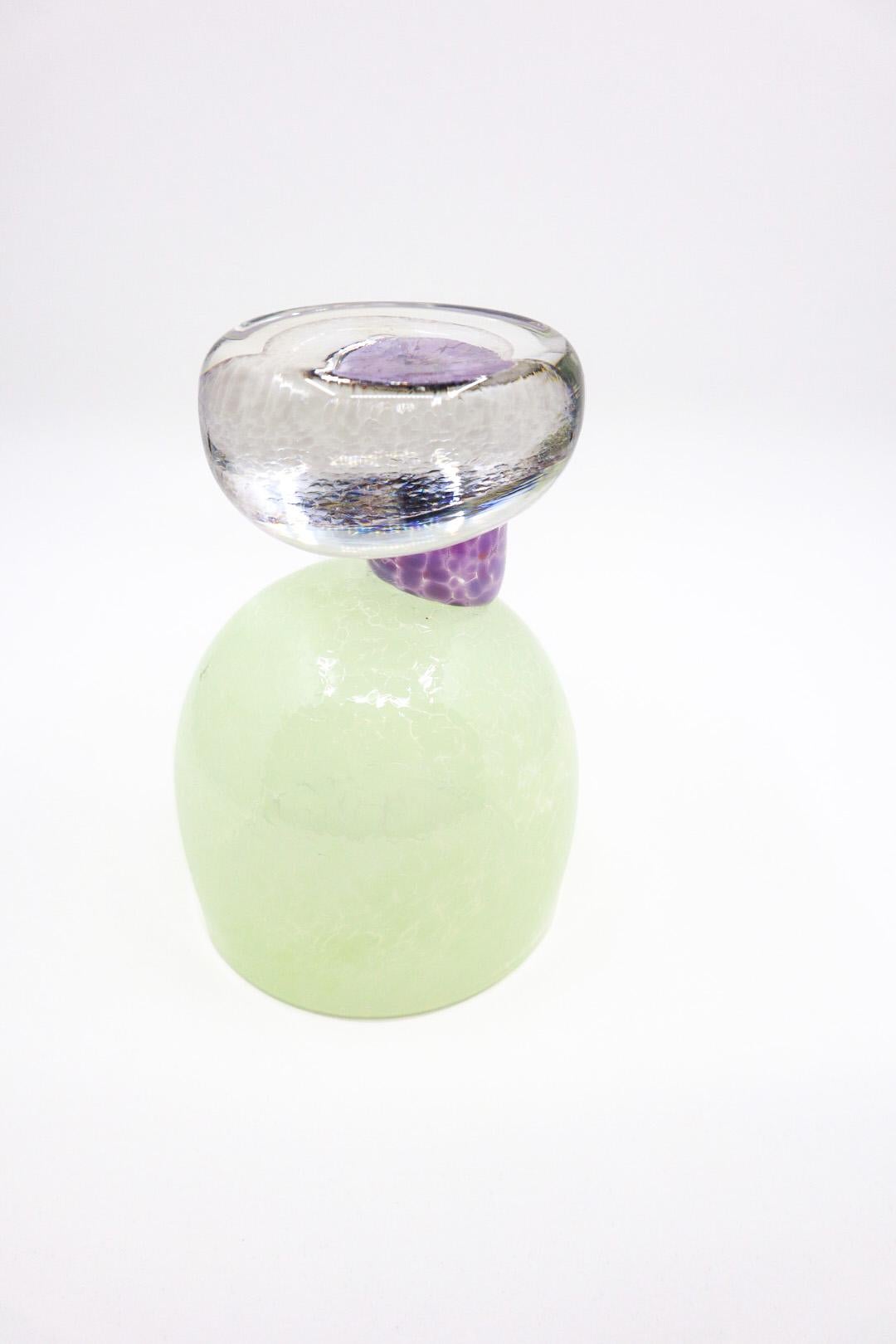 Blown Glass Joyful Glassware For Sale