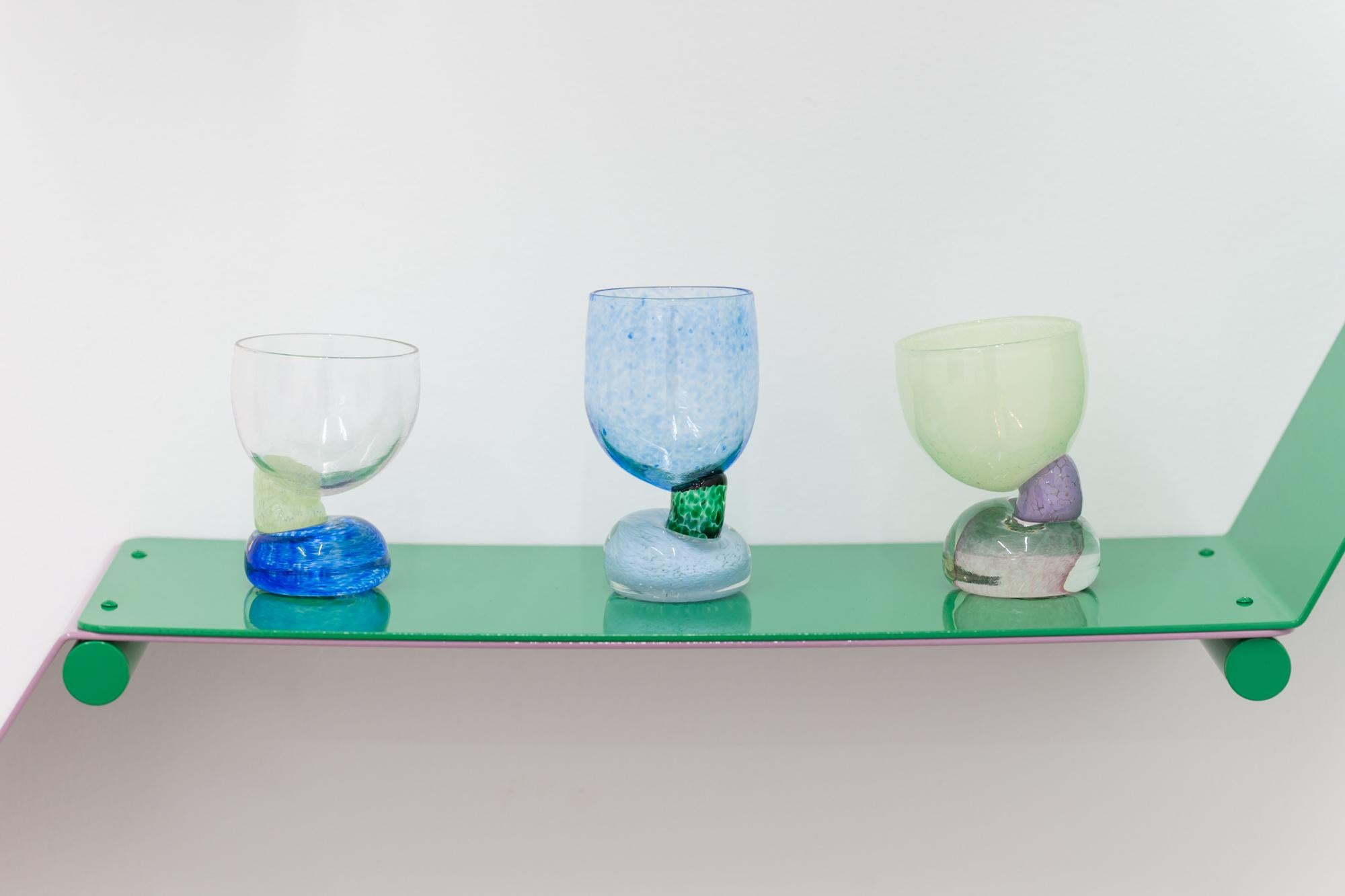 Introducing our new vibrant and playful collection of sculptural drinkware, designed with a profound desire to break free from the monotony of everyday objects. The designer Irina Flore, embraced a therapeutic and spontaneous creative process,