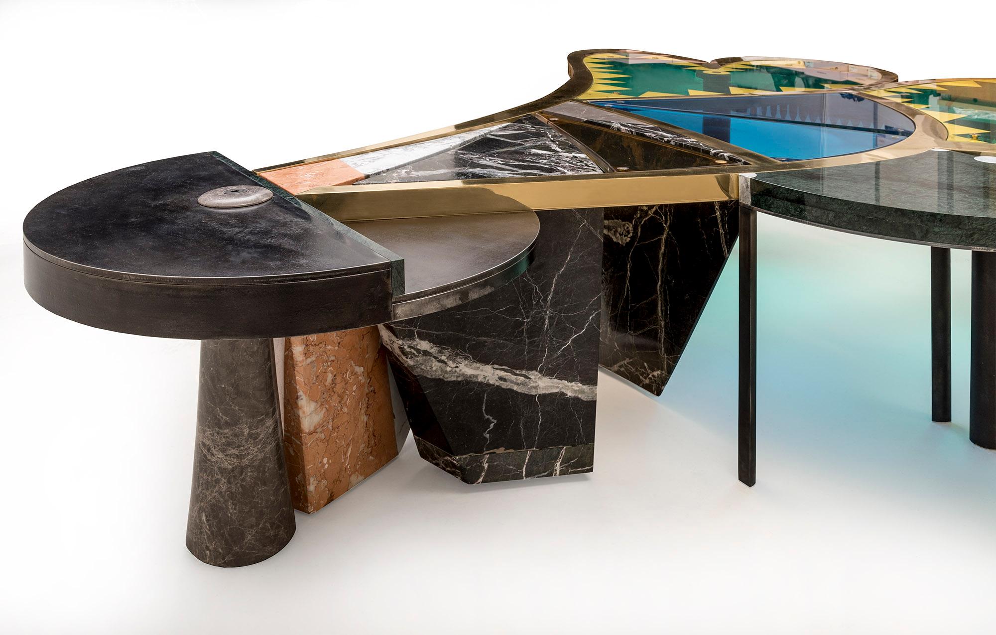 Joyful Marble Coffee Table by Sema Topaloglu 1