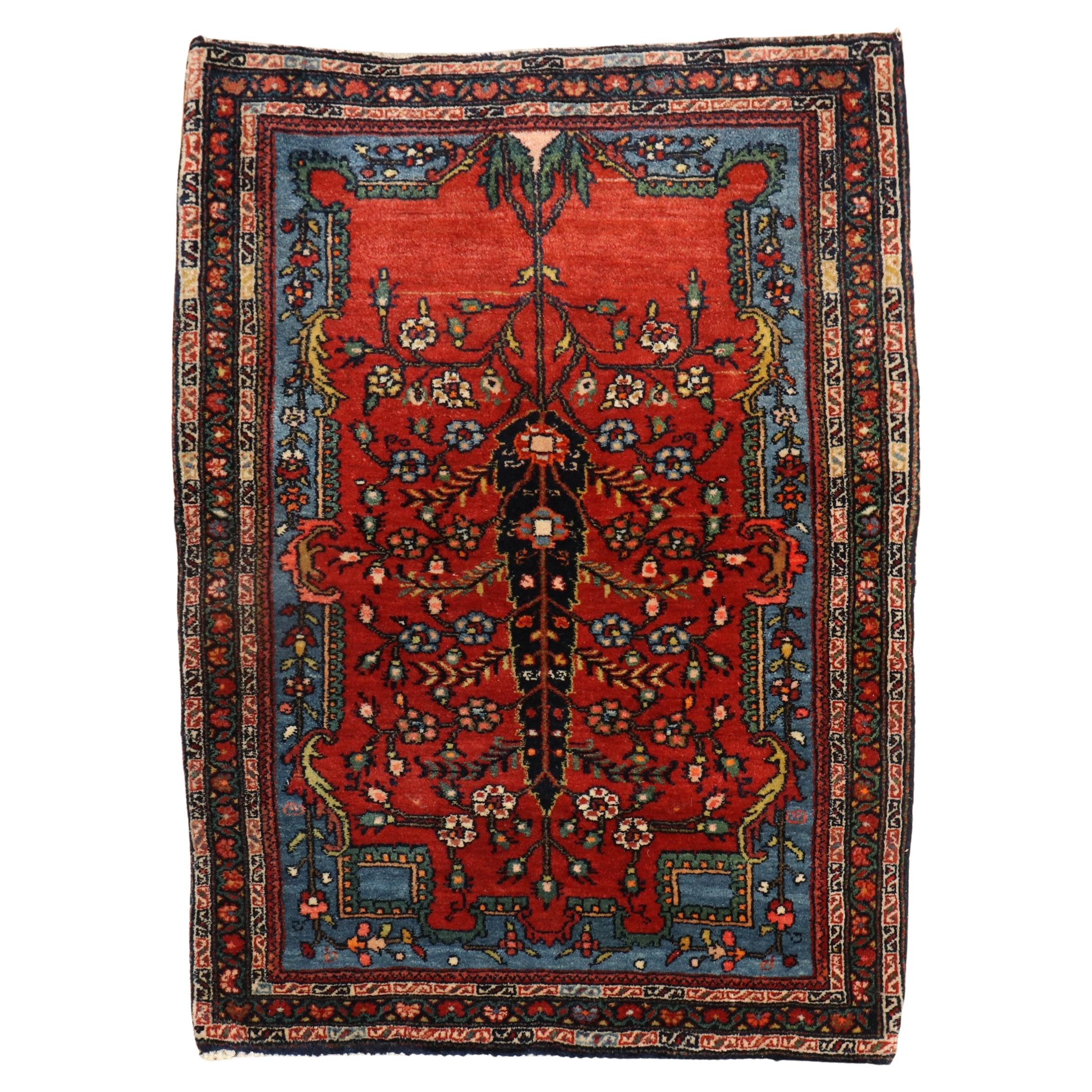 Jozan Persian Sarouk Rug For Sale