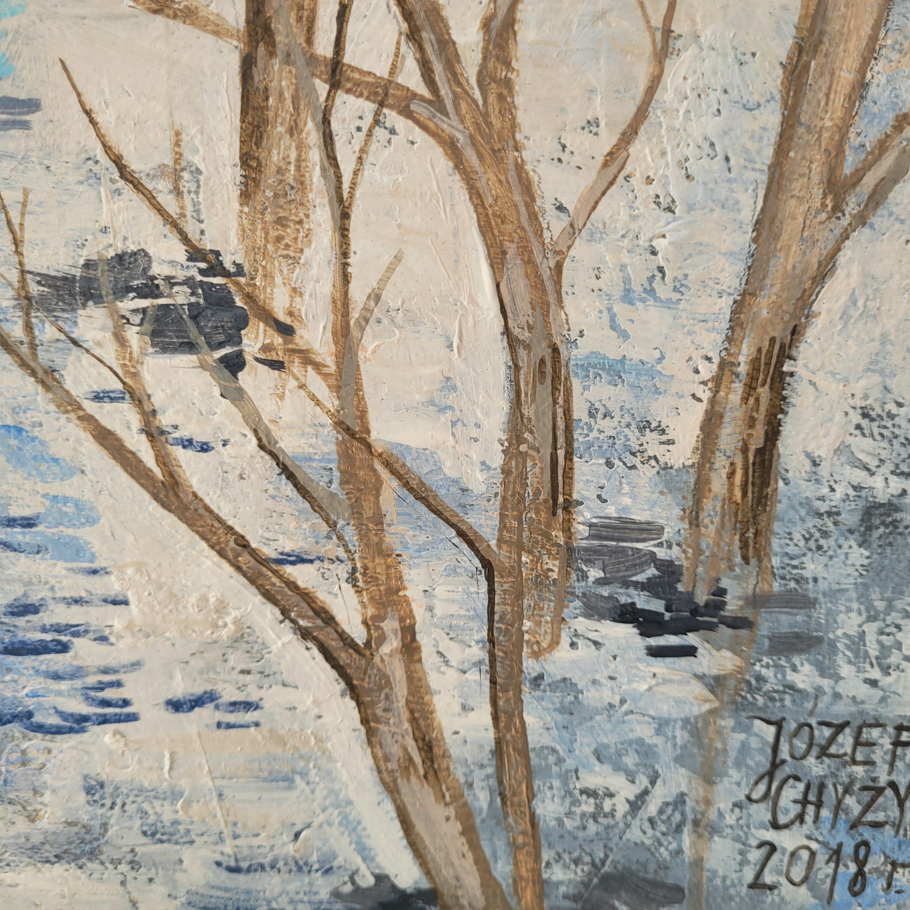 Incantación - Pintura acrílica figurativa contemporánea, siglo XXI en venta 7