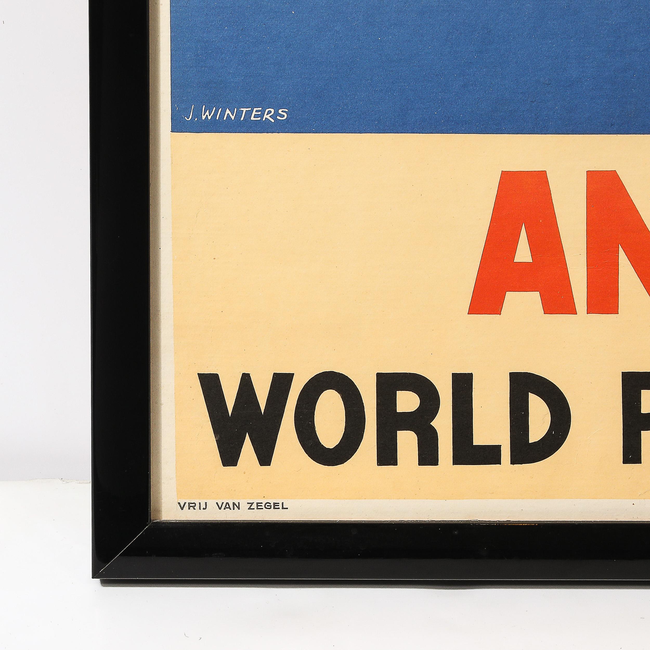 Art Deco Lithograph Poster 