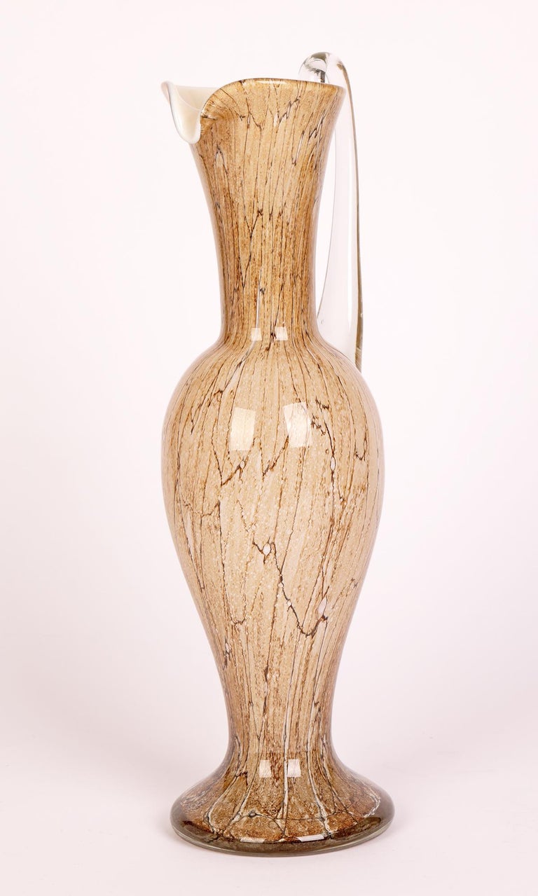 Jozefina Glass Works Krosno Polish Vintage Hand Blown Art Glass Jug For  Sale at 1stDibs | jozefina krosno vase, jozefina glass vase, jozefina vase