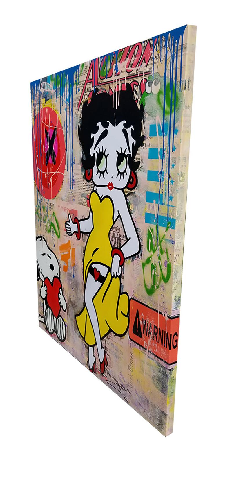 betty boop painting