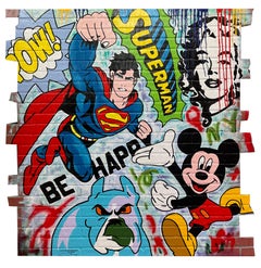 Jozza ** Superman ** Original Acrylic
