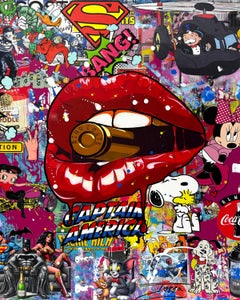 Bite The Bullet (original painting on canvas)