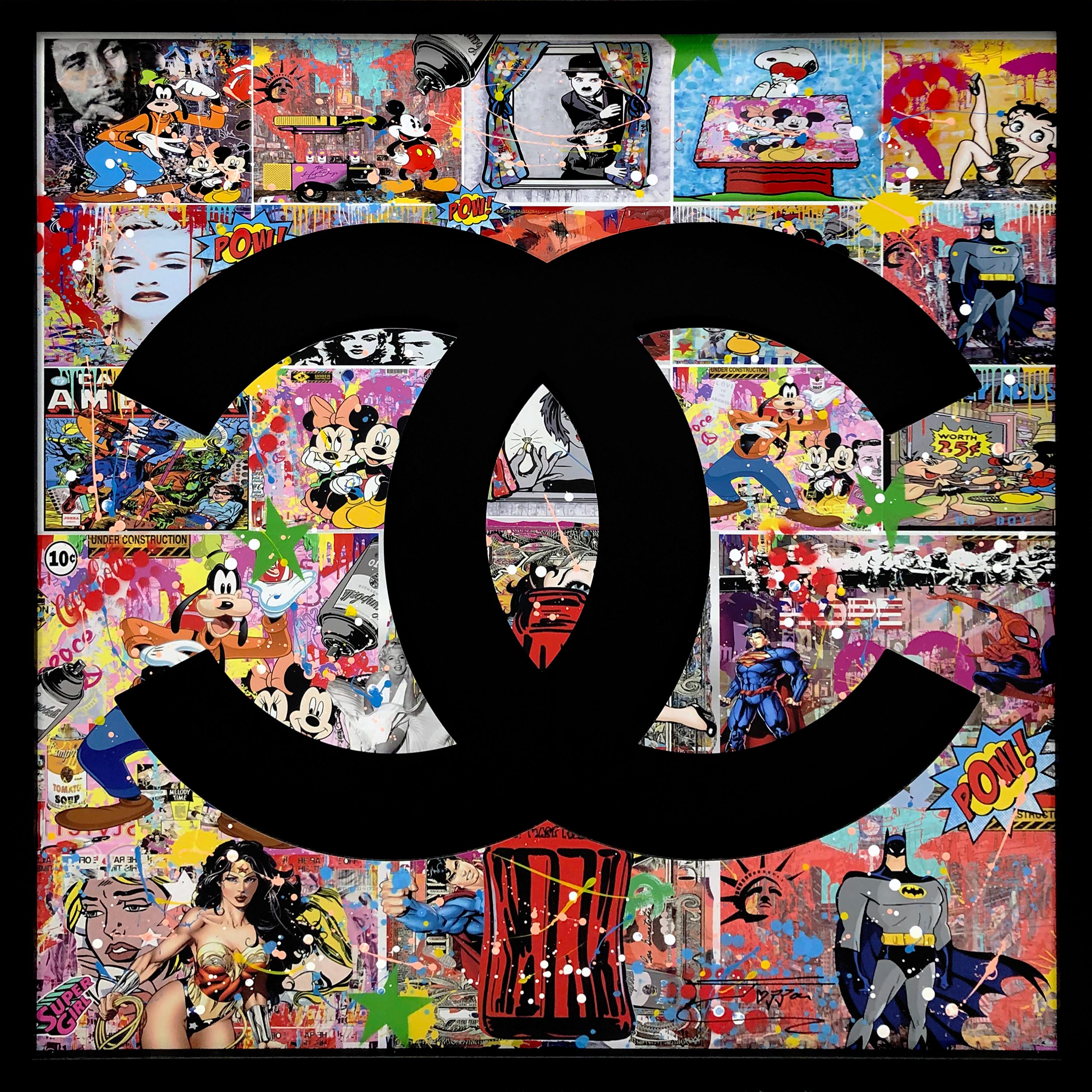 Chanel (originale su alluminio fustellato)