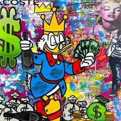 Día caluroso (McPato Gilito), pintura original