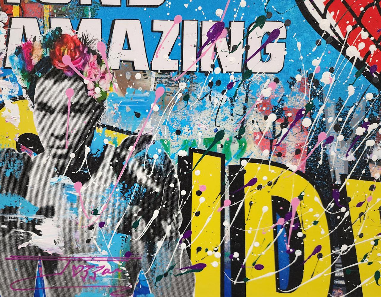 JOZZA 'BEYOND AMAZING - 2023' ORIGINAL ACRYLIC ON CANVAS, 48X40 - Pop Art Painting by Jozza