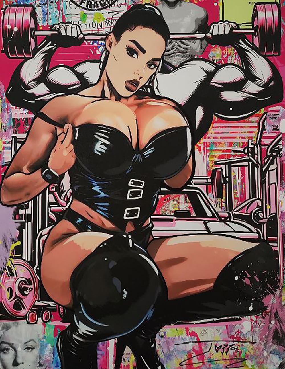 Jozza Acrilico originale su tela 