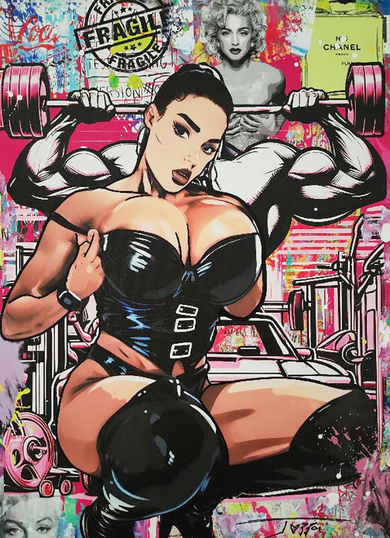 Jozza Acrilico originale su tela 