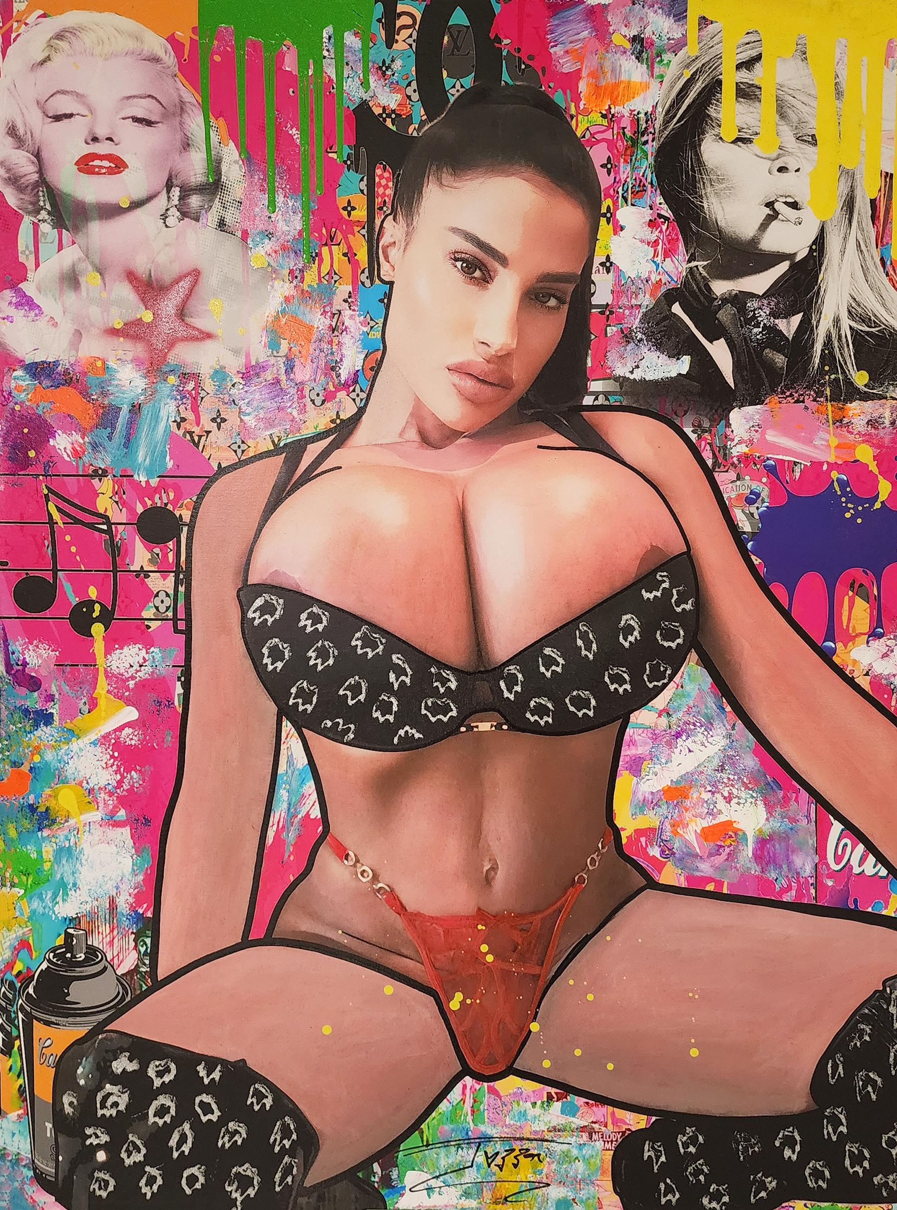 Jozza Acrilico originale su tela 