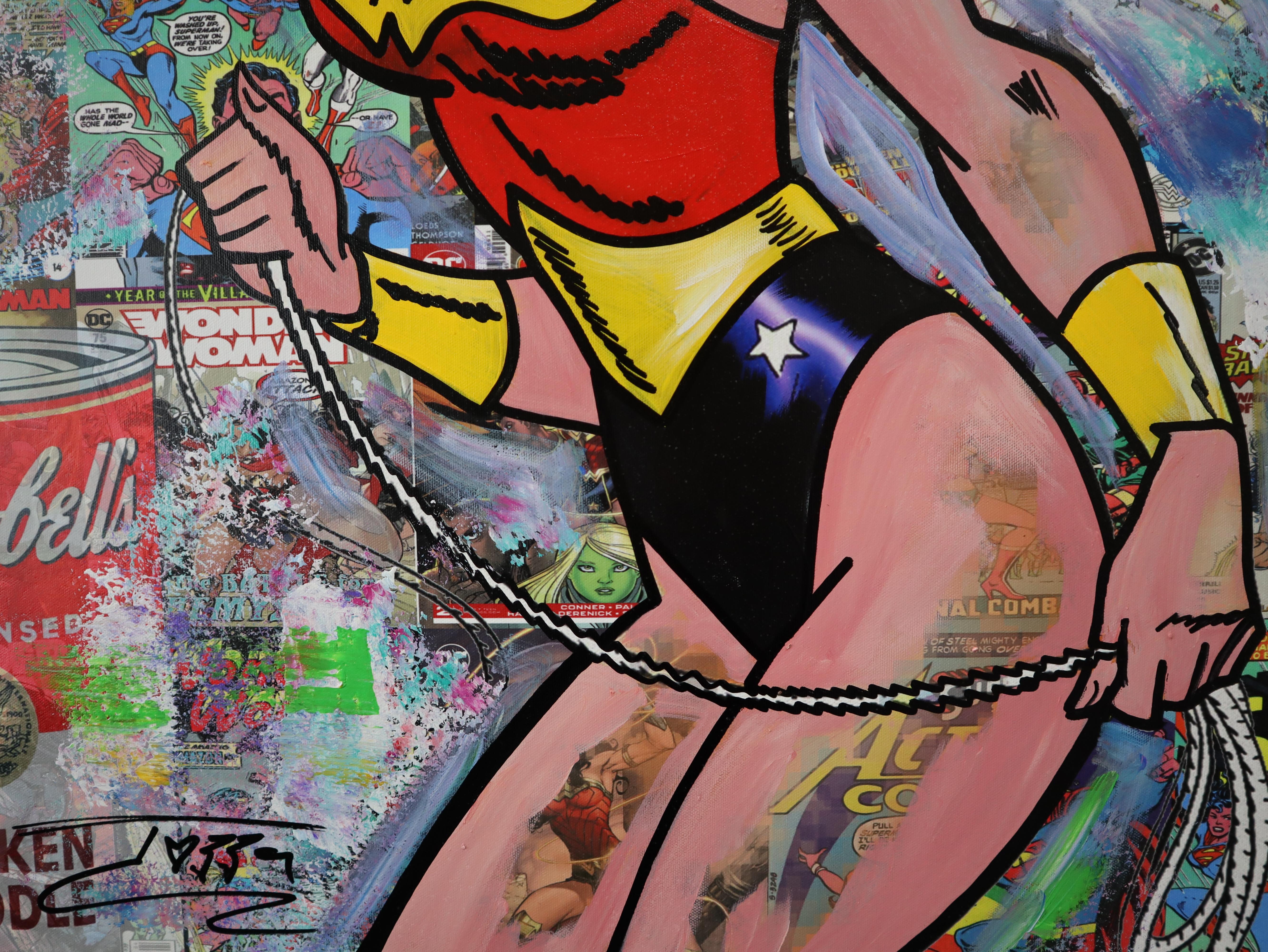 Jozza Original Acrylic on Canvas 