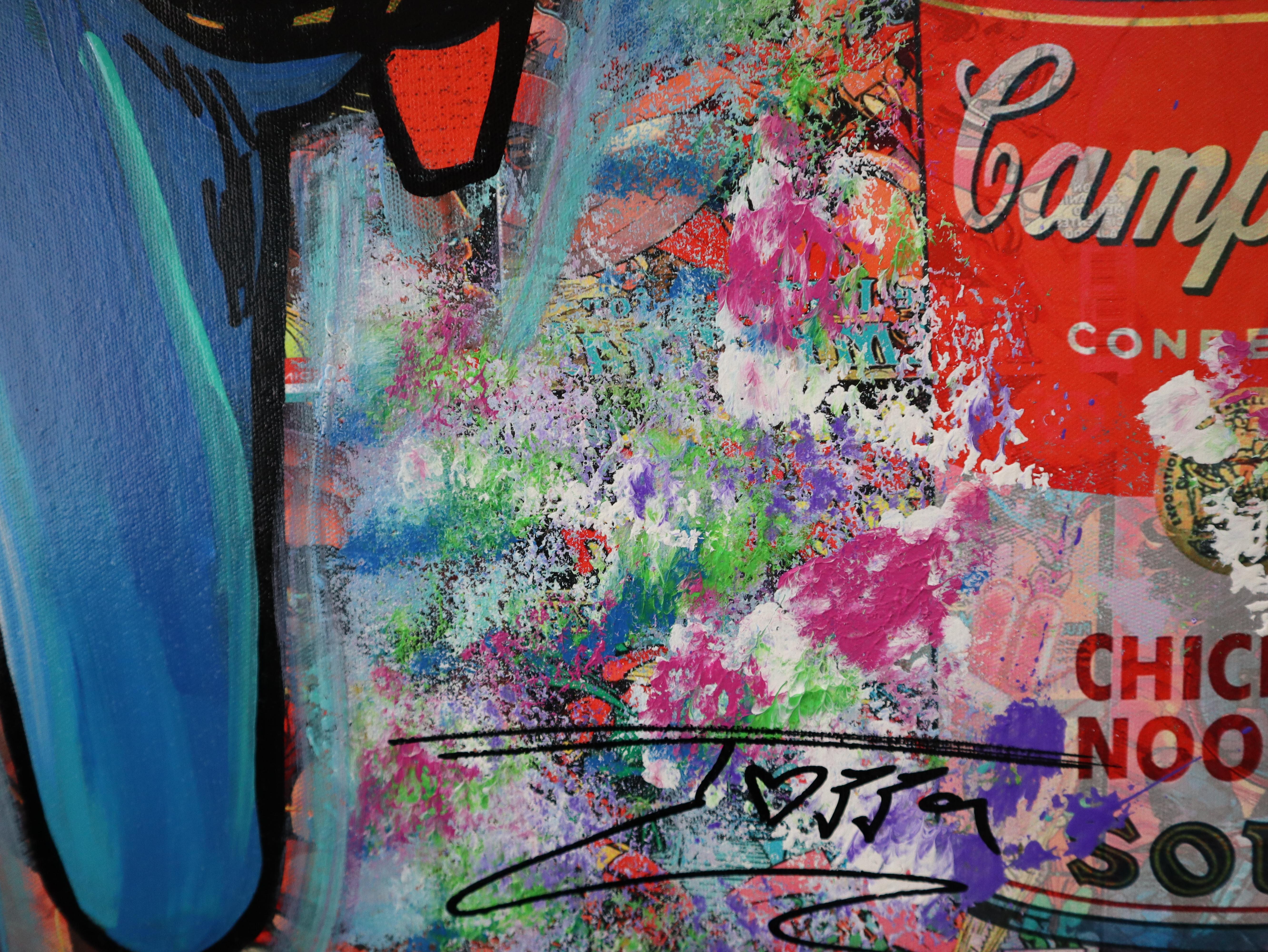 Jozza Original Acrylic on Canvas 